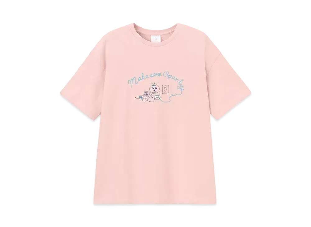 GU x Opanchu Usagi Graphic T-Shirt 2 "Pink"