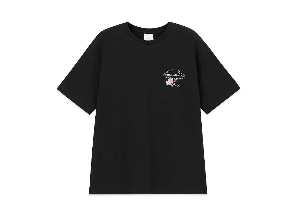 GU x Opanchu Usagi Graphic T-Shirt 4 "Black"