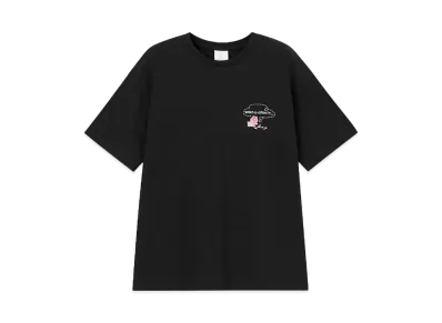 GU x Opanchu Usagi Graphic T-Shirt 4 "Black"