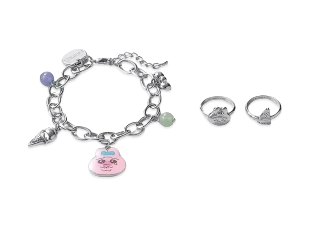 GU x Opanchu Usagi Accessory Set "Silver"