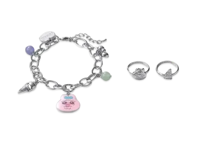 GU x Opanchu Usagi Accessory Set "Silver"