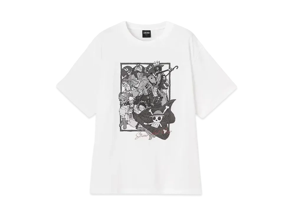 GU x ONE PIECE Graphic T 1 "White"