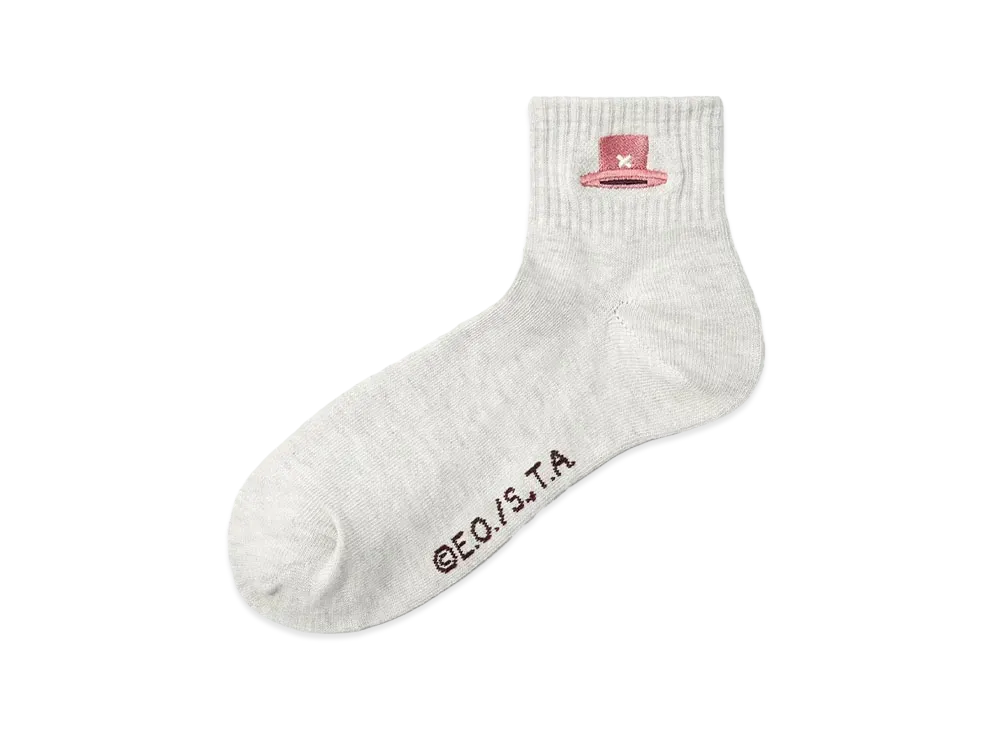 GU x ONE PIECE Ankle Socks "Natural"