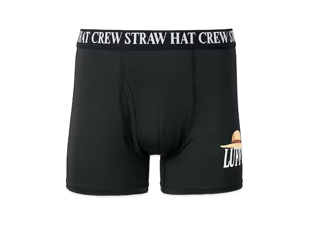 GU x ONE PIECE Style Dry Boxer Shorts "Black"