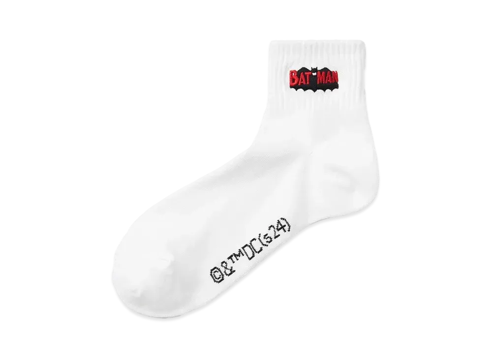 GU x BATMAN Ankle Socks "Off White"