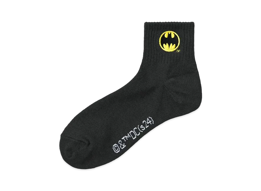 GU x BATMAN Ankle Socks "Black"