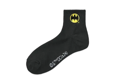 GU x BATMAN Ankle Socks "Black"