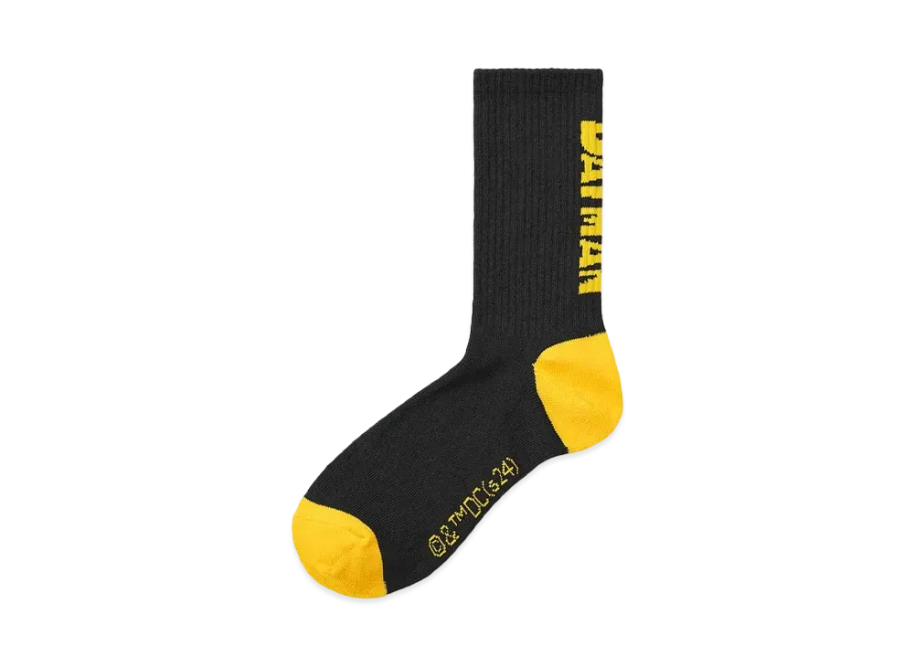 GU x BATMAN High Ankle Socks "Black"