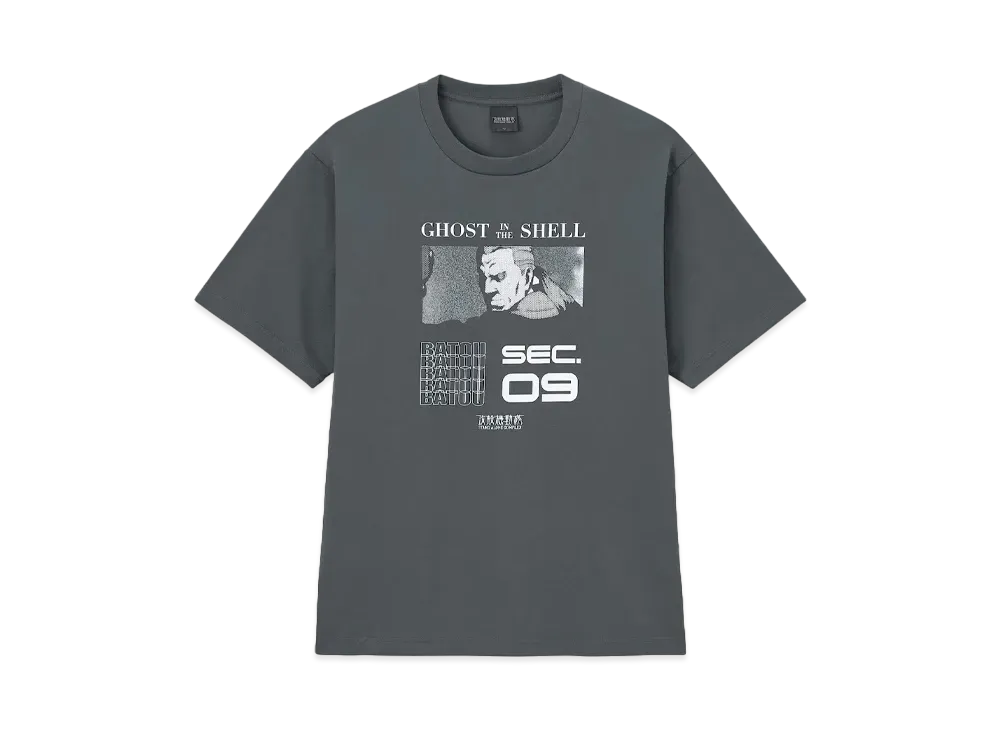 GU x GHOST IN THE SHELL S.A.C. Graphic T-shirt "Gray"