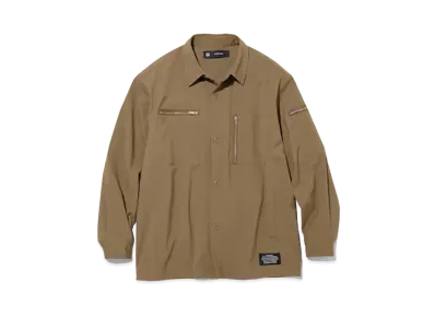 GU x UNDERCOVER Zip Pocket Shirt "Khaki"