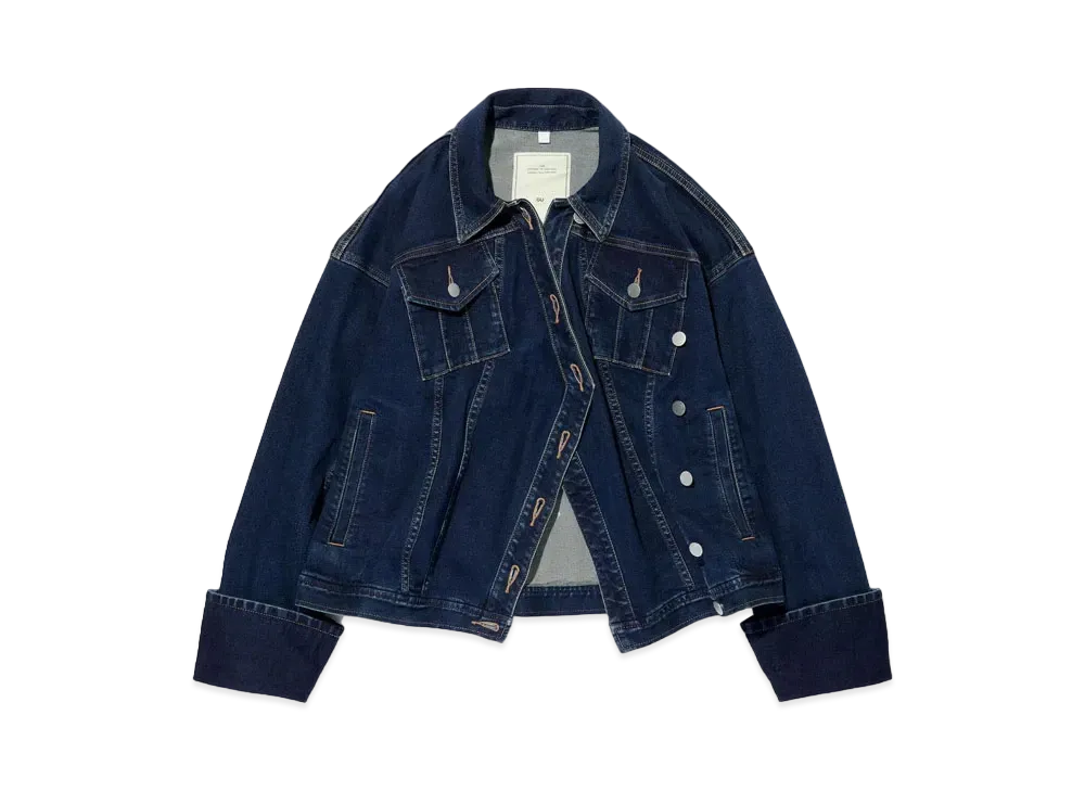 GU x rokh Denim Blouson "Blue"