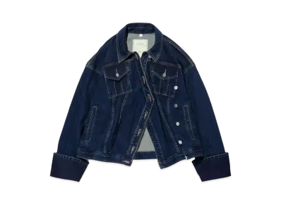 GU x rokh Denim Blouson "Blue"