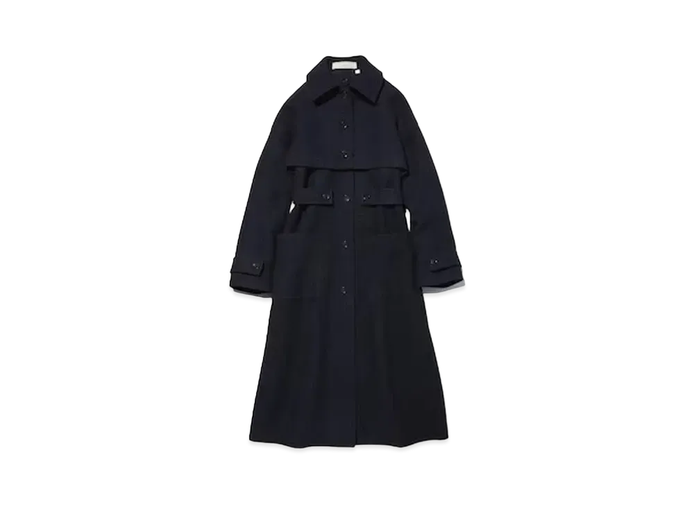 GU x rokh 2 Piece Coat "Navy"