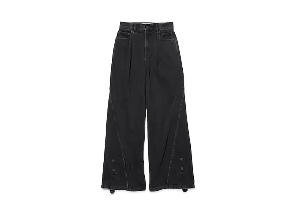 GU x rokh Jeans "Dark Gray"