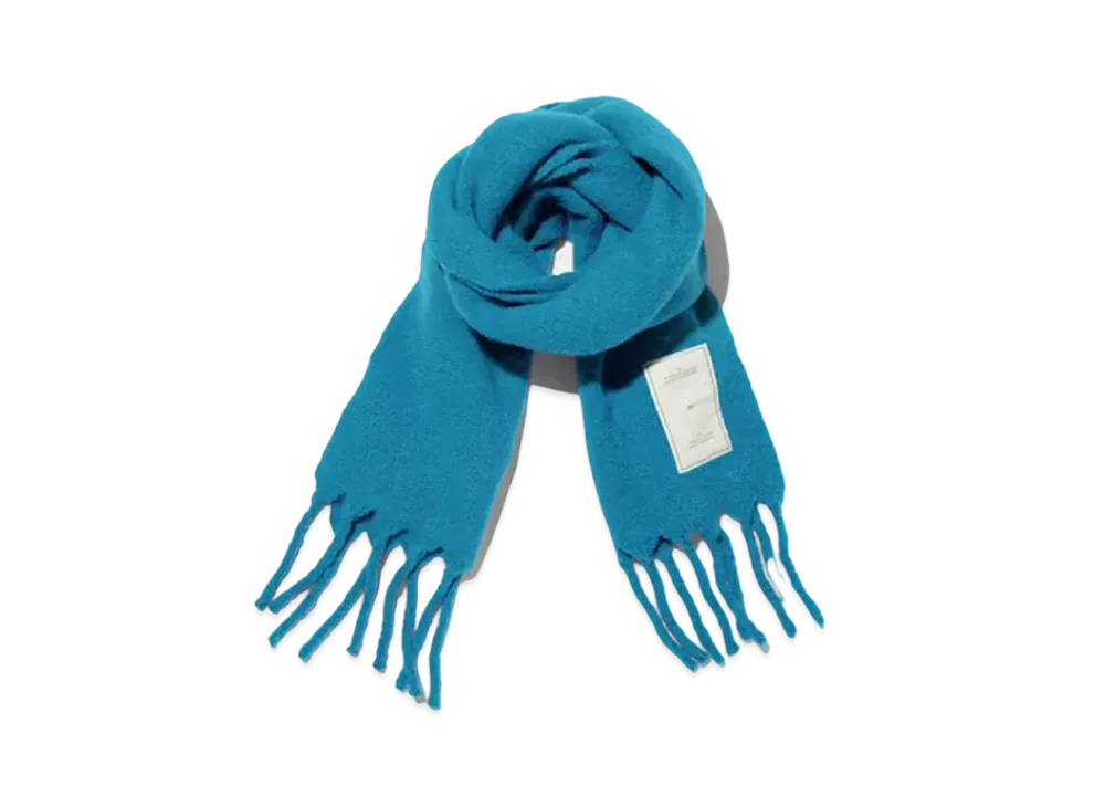 GU x rokh Hairy Stole "Blue"