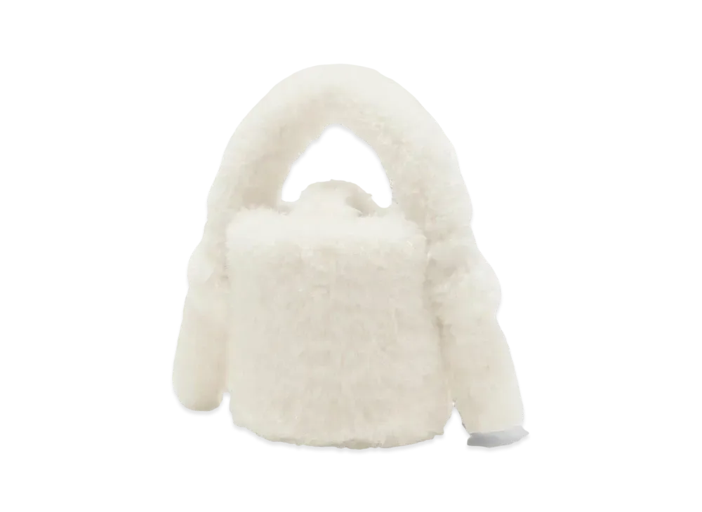 GU x rokh Furry Bag "Natural"
