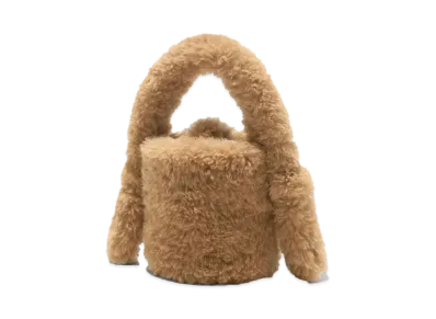 GU x rokh Furry Bag "Brown"