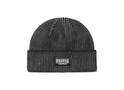 GU x Stranger Things Beanie "Black"