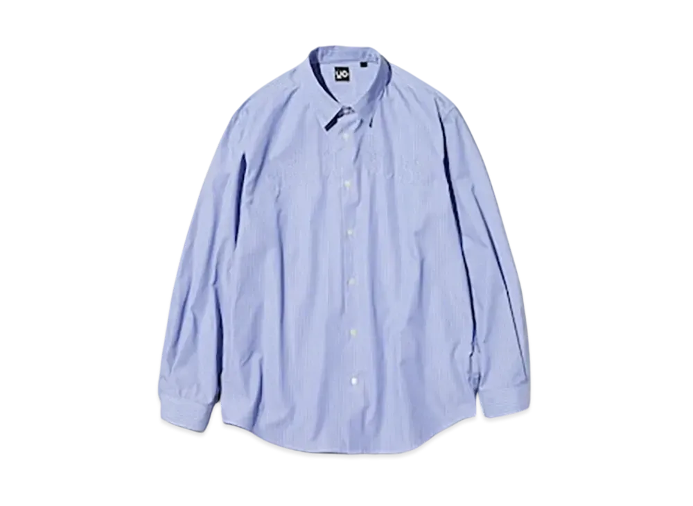 GU x UNDERCOVER UG Broad Shirt "Blue"