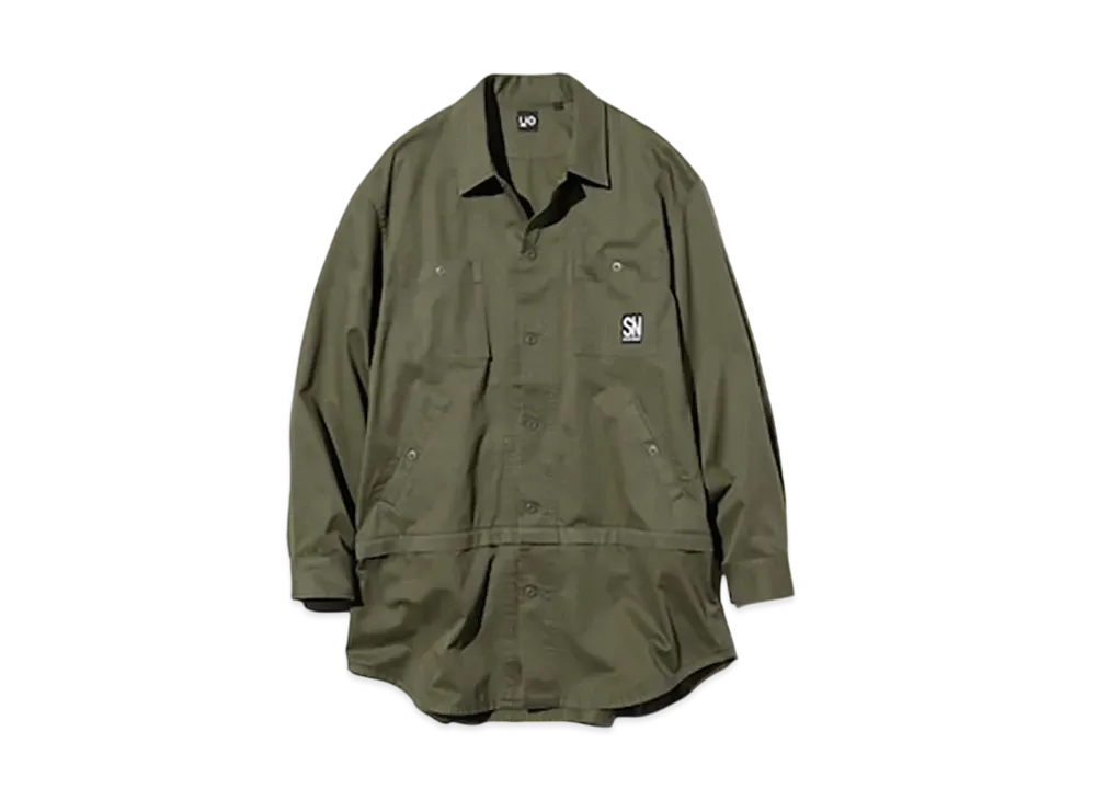 GU x UNDERCOVER UG Tunic Shirt "Olive"