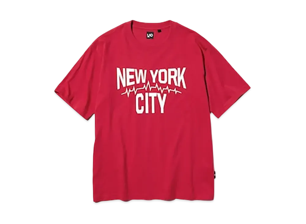 GU x UNDERCOVER UG Graphic Tee 3/4 Sleeve "Red"