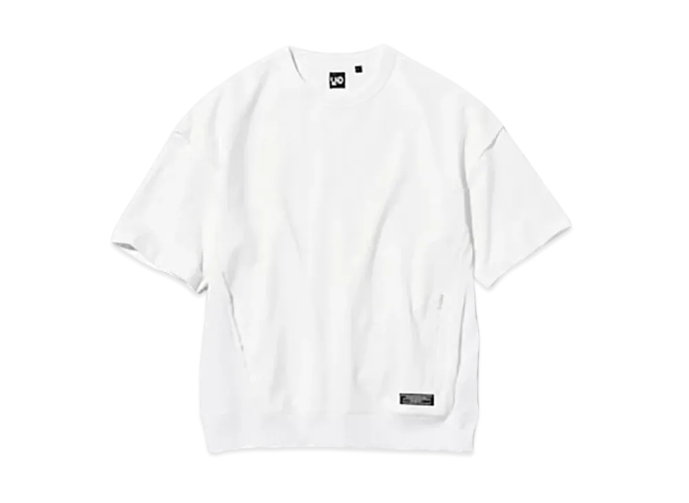 GU x UNDERCOVER UG Suede Tee 3/4 Sleeve "Black"