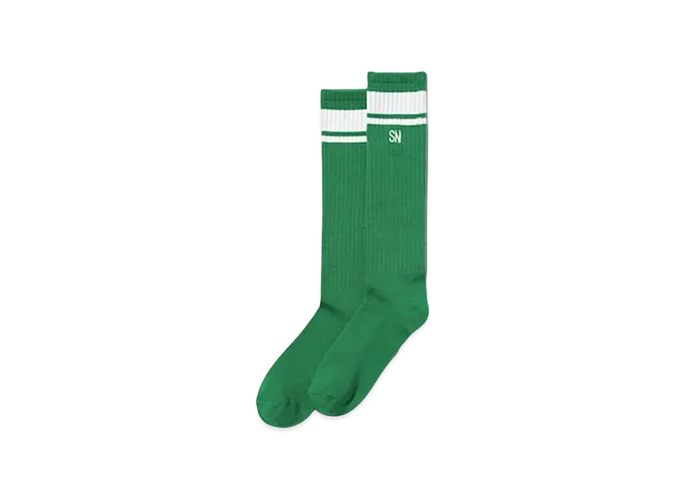 GU x UNDERCOVER UG High Socks "Green"