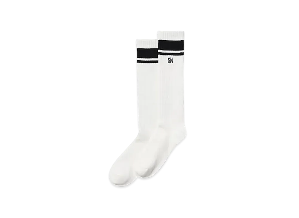 GU x UNDERCOVER UG High Socks "White"