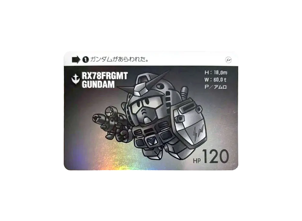 RX78FRGMT ガンダム (ガンダム x フラグメント "GUNDAM45FRGMT SDガンダムカードダス")