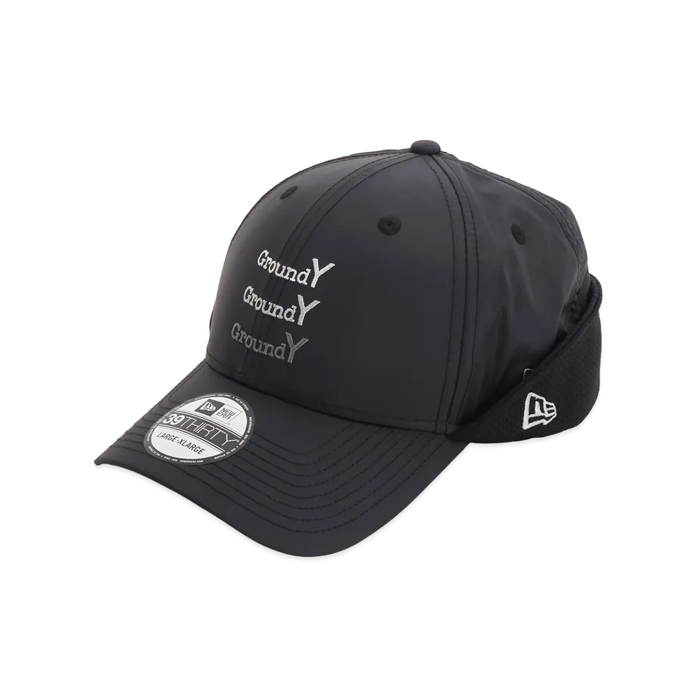 Ground Y x NEW ERA 39Thirty FD "Black"