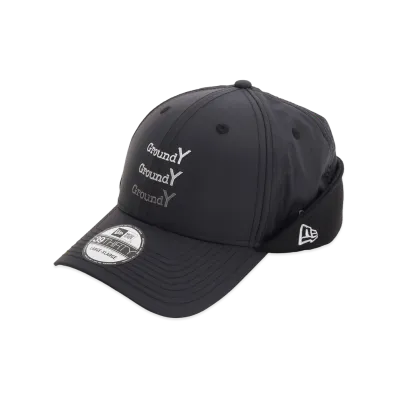 Ground Y x NEW ERA 39Thirty FD "Black"