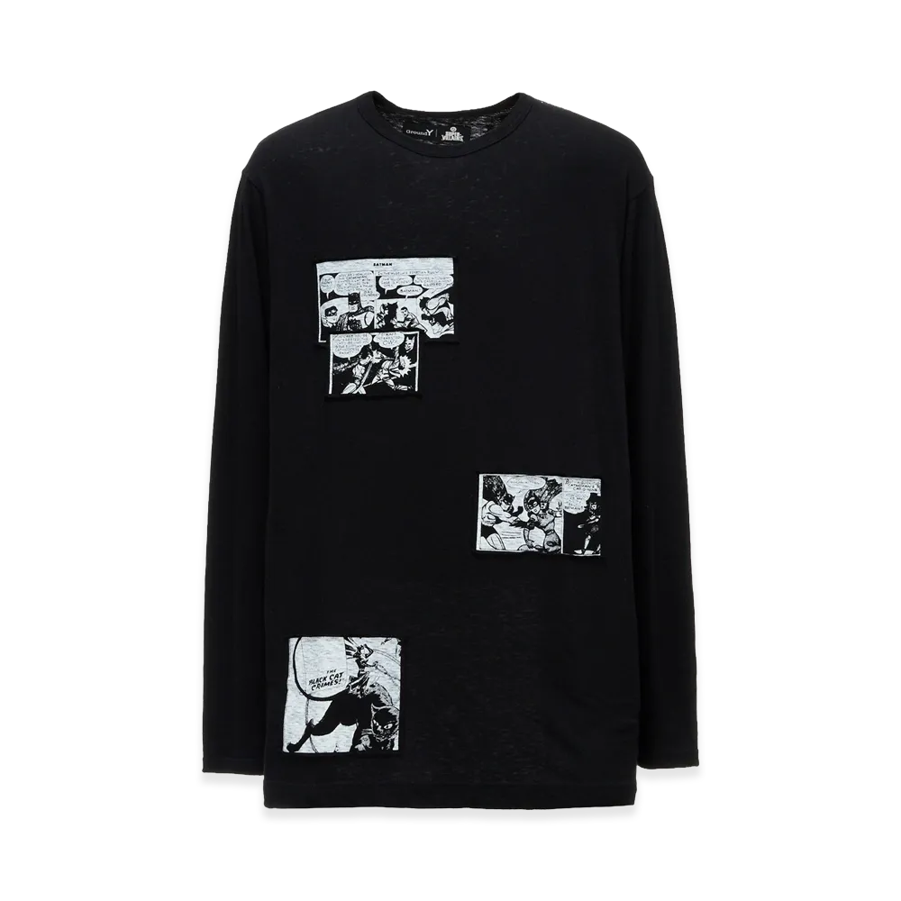 Ground Y x DC Super-Villains Patchwork T-Shirt "Black"