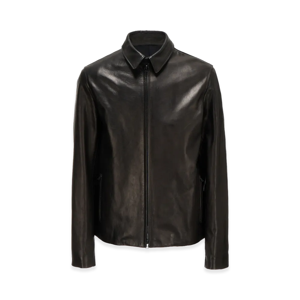 Ground Y x DC Super-Villains "The Joker" Leather Jacket "Black"