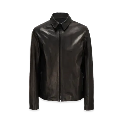 Ground Y x DC Super-Villains "The Joker" Leather Jacket "Black"