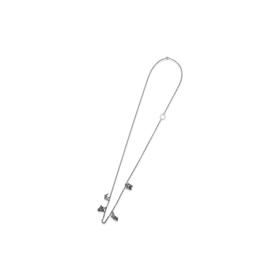 Ground Y x DC Super-Villains Charm Necklace "Black"