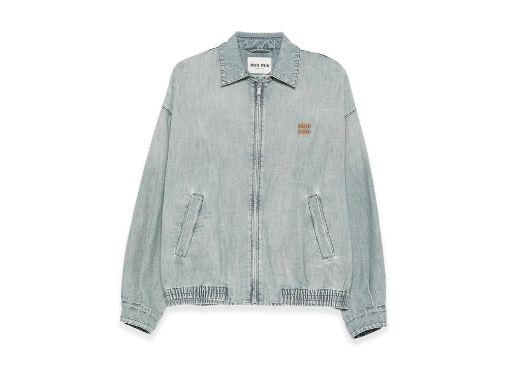 MIU MIU Women's Coats "Light Blue"