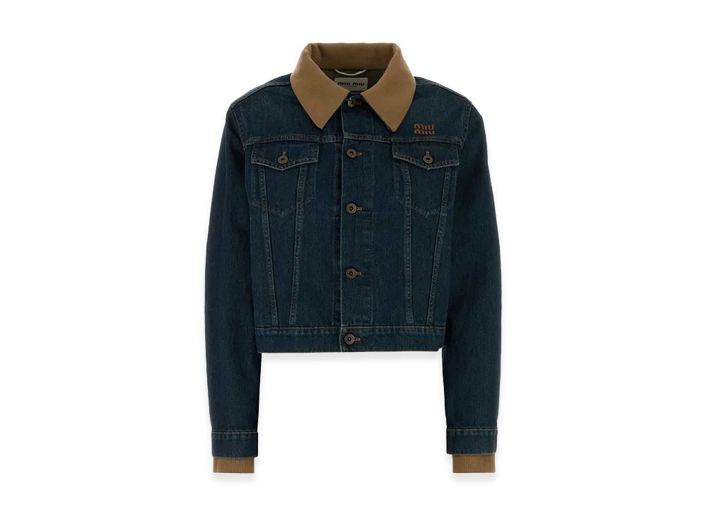 MIU MIU Women's Denim Jacket "Blue"