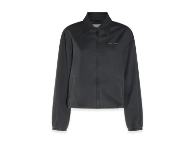 MIU MIU Women's Cotton Bomber Jacket "Black/Dark Grey"