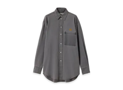 MIU MIU Women's Chambray Shirt "Grey"