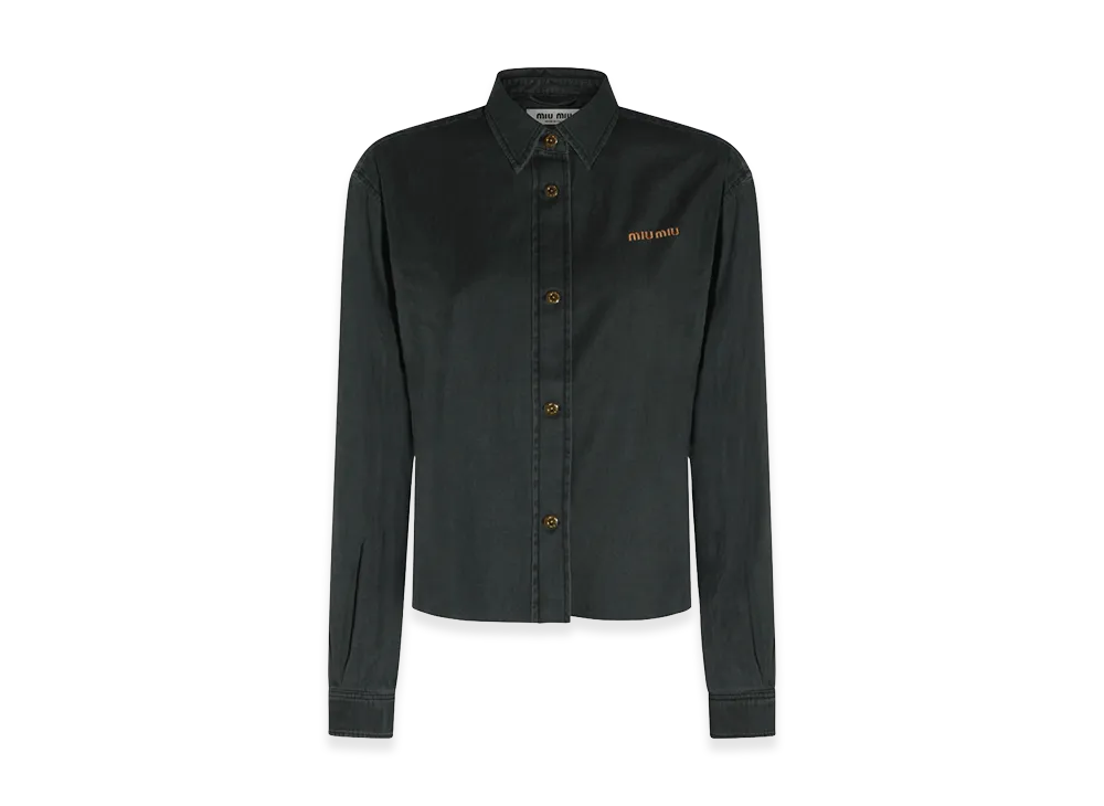 MIU MIU Women's Shirts "Black"