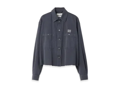 MIU MIU Women's Shirts "Gray"
