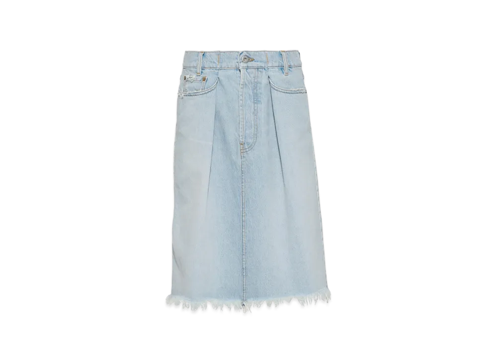 ミュウミュウ レディース デニムスカート 