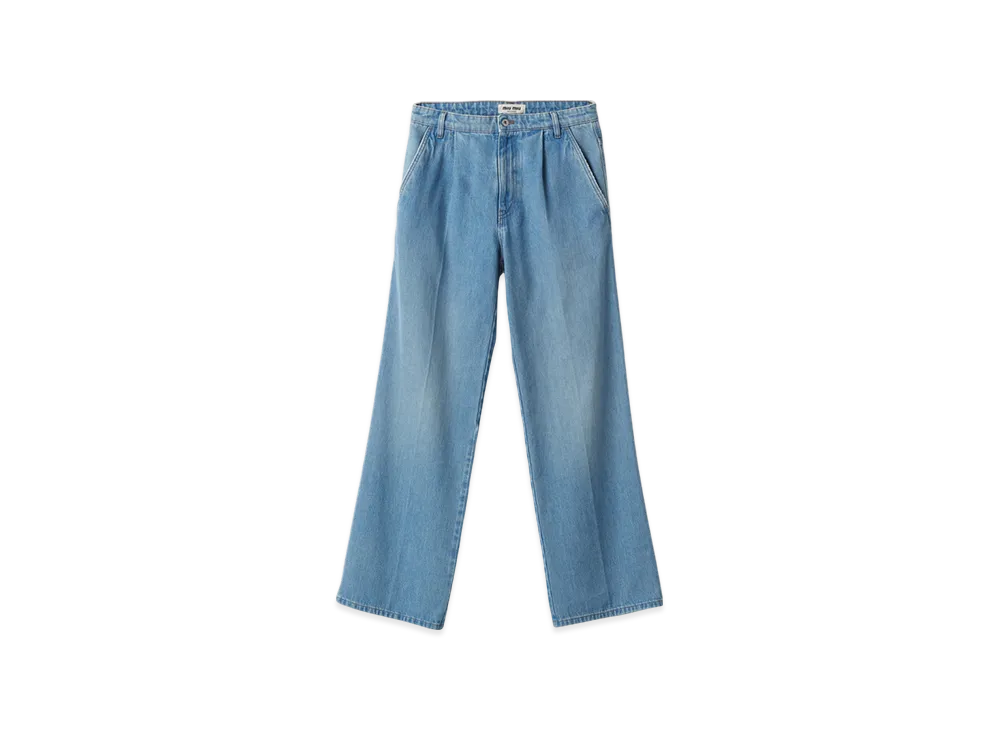 MIU MIU Denim Jeans "Sapphire Blue"