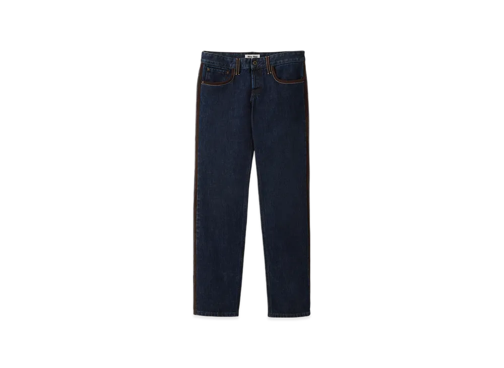 MIU MIU 5-Pocket Denim Jeans "Navy"