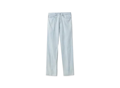 MIU MIU Women's Five Pocket Chambray Denim Jeans "Light Blue"