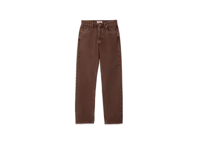 MIU MIU Women's Five-Pocket Bull Denim Pants "Brown"