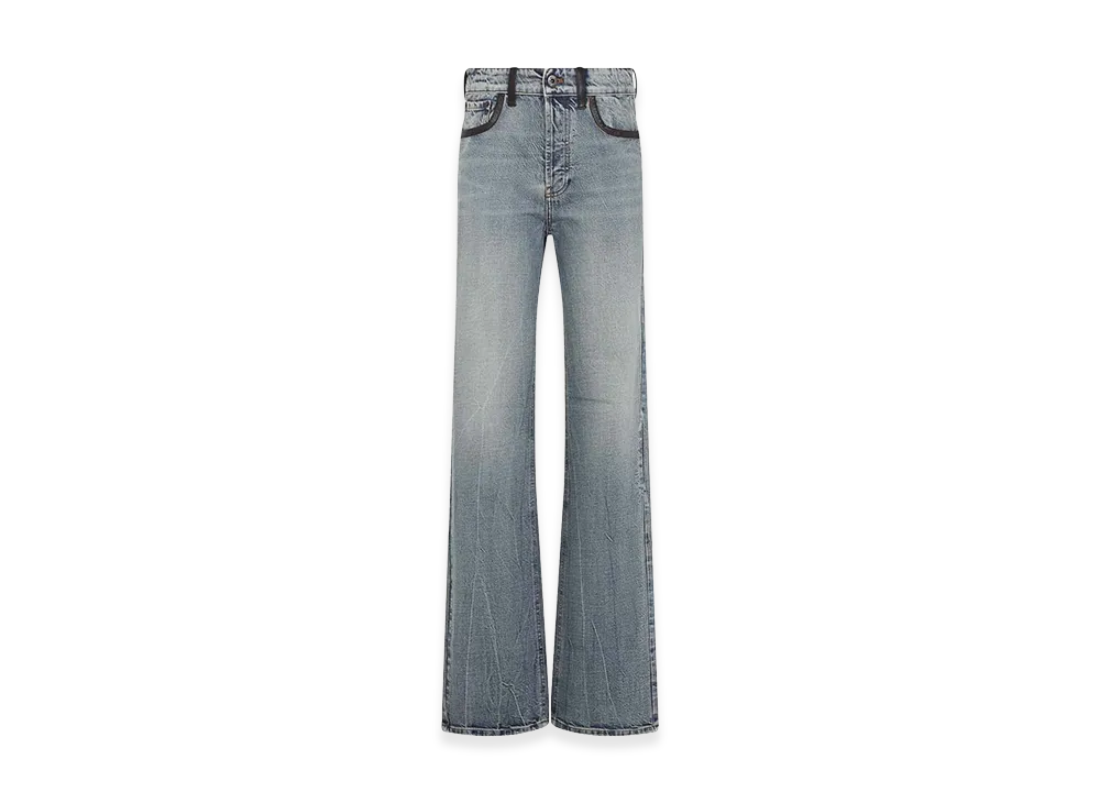 MIU MIU Women's Cotton Jeans "Lightblue"
