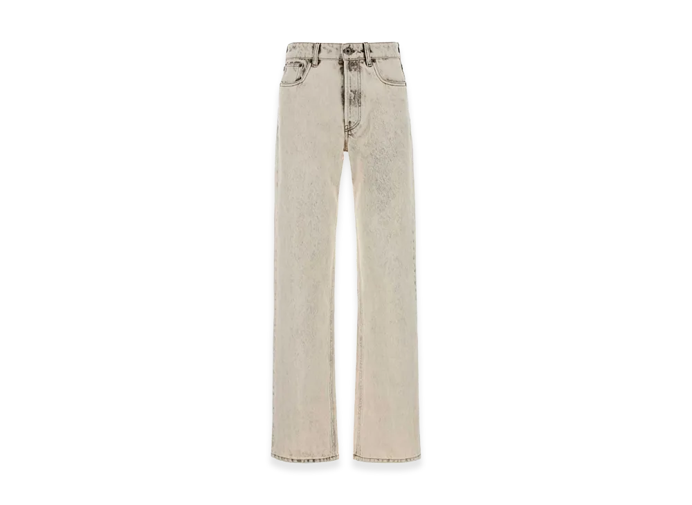 MIU MIU Women's Denim Jeans "White/Ivory"