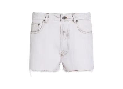 MIU MIU Women's Denim Shorts "White"