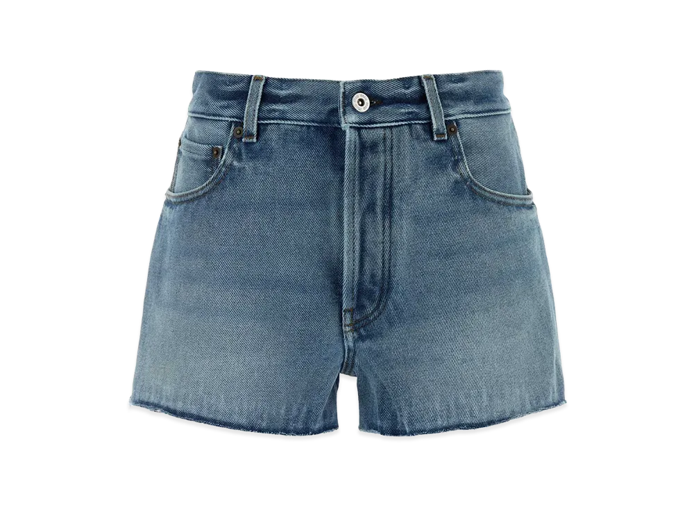 MIU MIU Women's Denim Shorts "Lightblue"